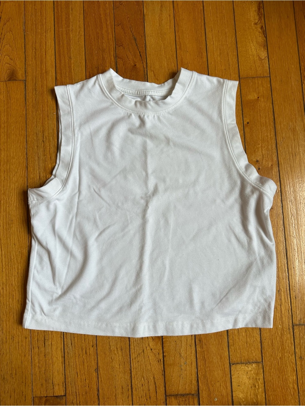 a new day White Crewneck Sleeveless Tank Top